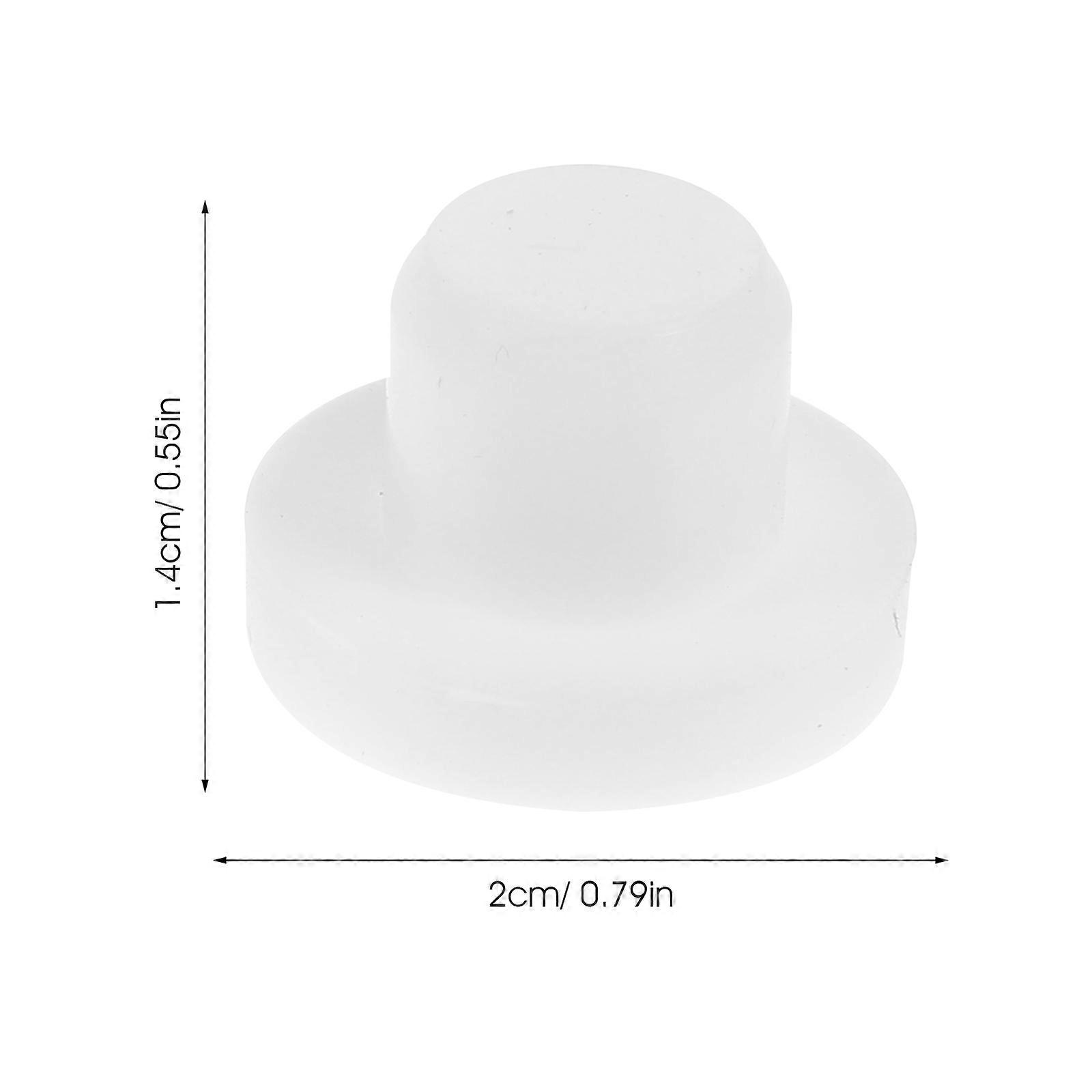 Reusable Silicone Bottle Stoppers for Salt and Pepper 10Pcs Plug Replacement