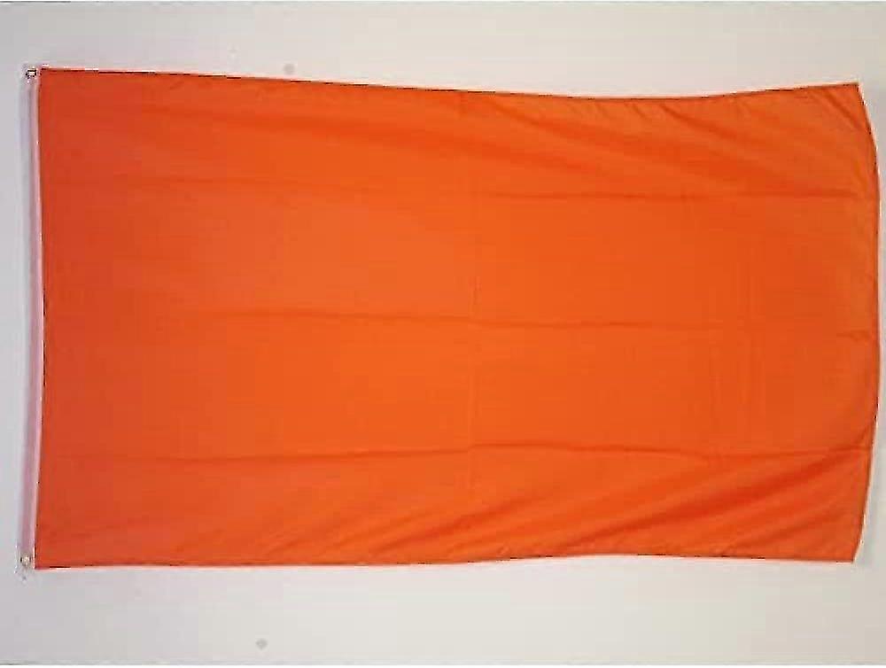 Plain Orange Flag Qi 0532