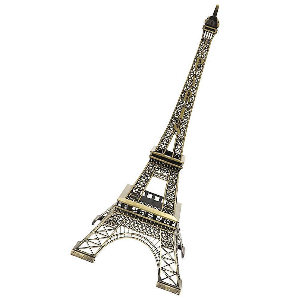 Eiffel Tower Model Vintage Architectural Craft Statue for Decoration