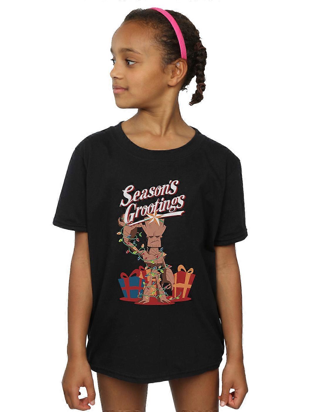 Marvel Girls Marvel Comics Groot Season's Grootings T-Shirt