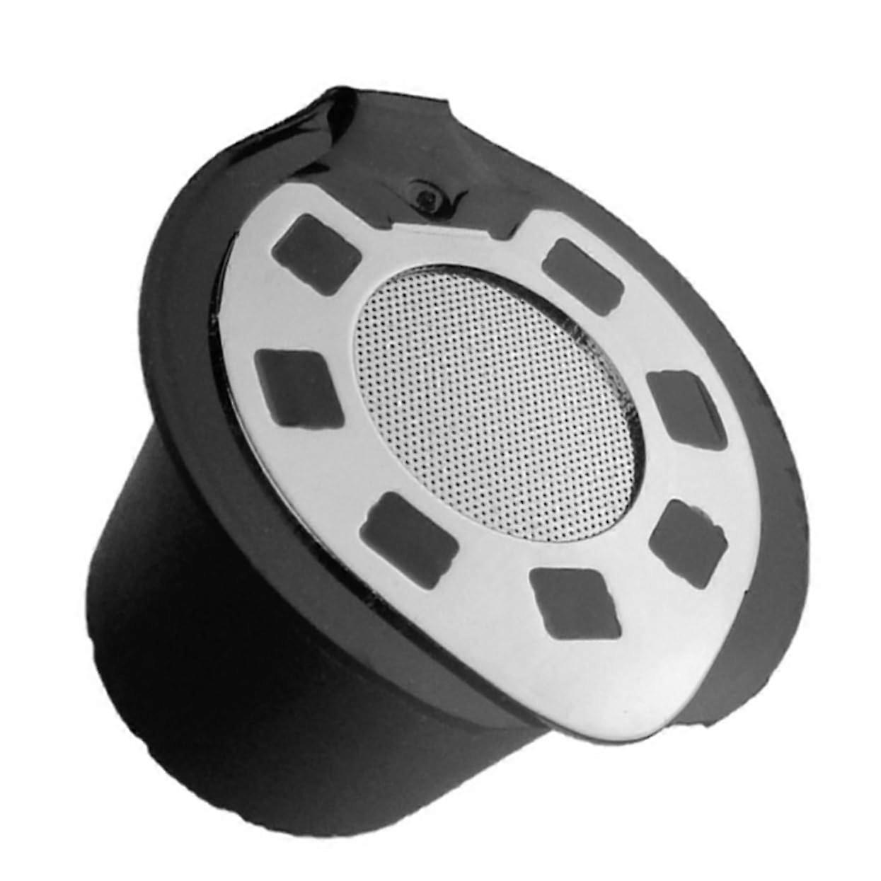 Reusable Stainless Steel Coffee Filter Refillable Coffee Capsule with Permanent Mesh 20ml Black