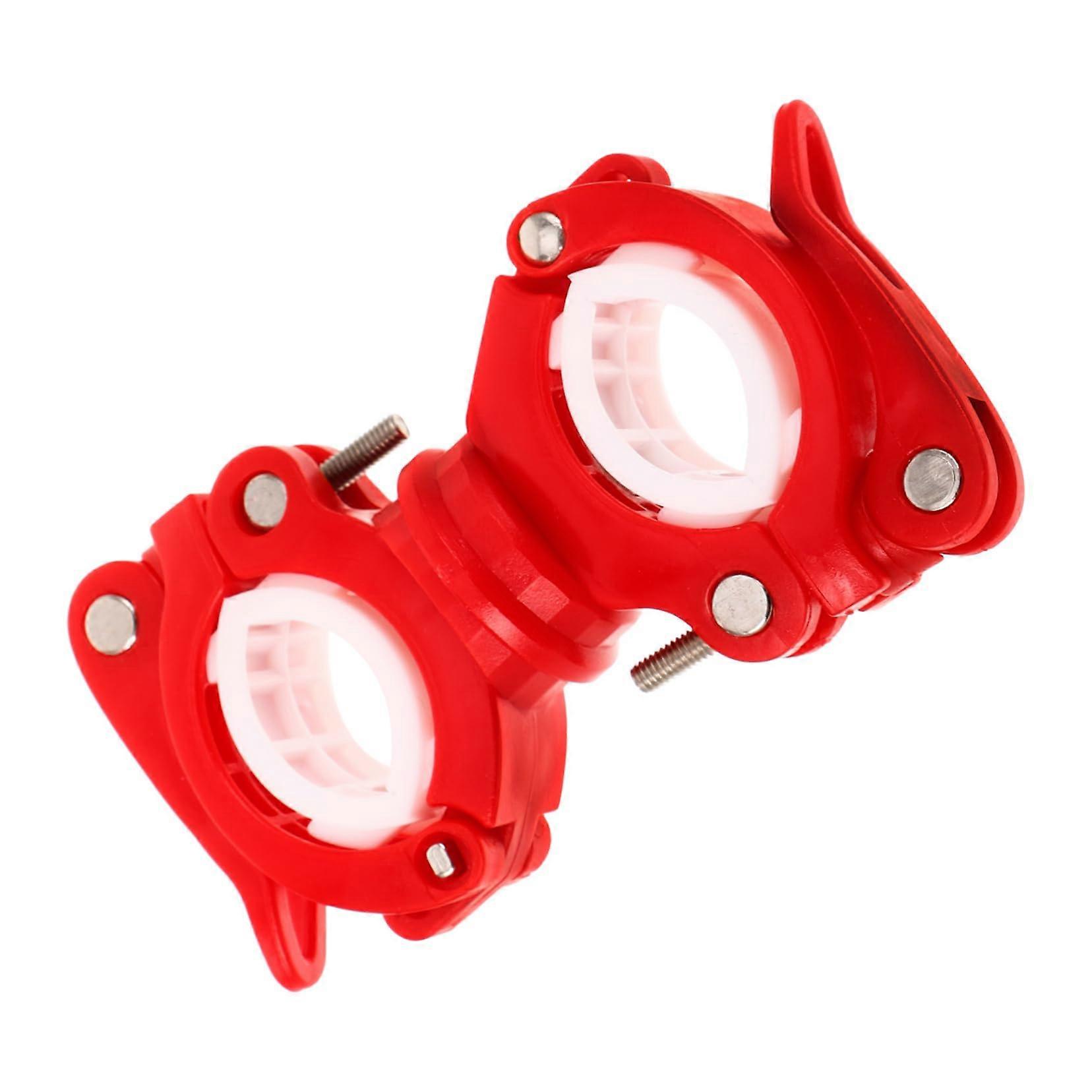 Bike Flashlight Mount Quick Release Bicycle Handlebar Clamp Universal Durable Light Holder for Cycling