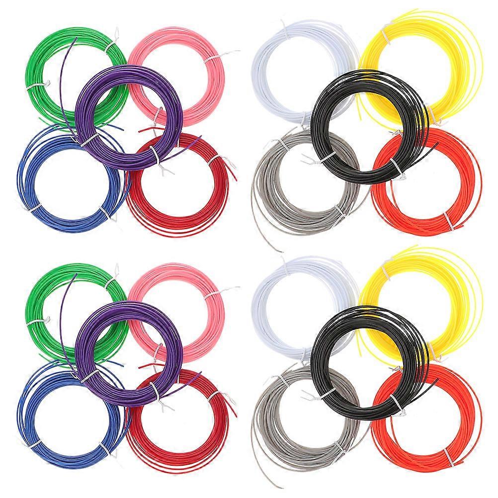Assorted Color Pla Filament Refills for 3D Pen 80 Pieces 3D Printing