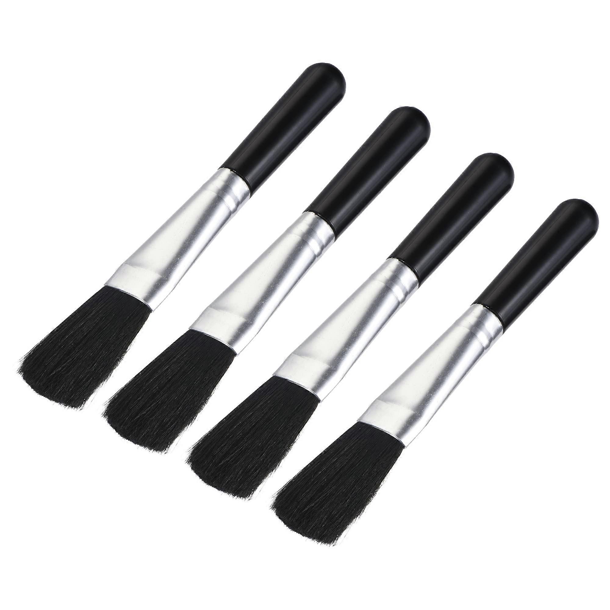 Keyboard Cleaning Brush Set Soft Bristles with 4.7 Inch Plastic Handle for Electronics Dust, 4 Pack