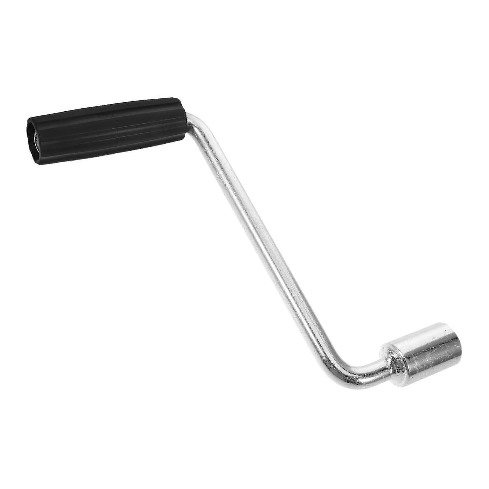 Trailer Jack Handle for RV with Quick Height Adjustment and Ergonomic Easy Grip Crank