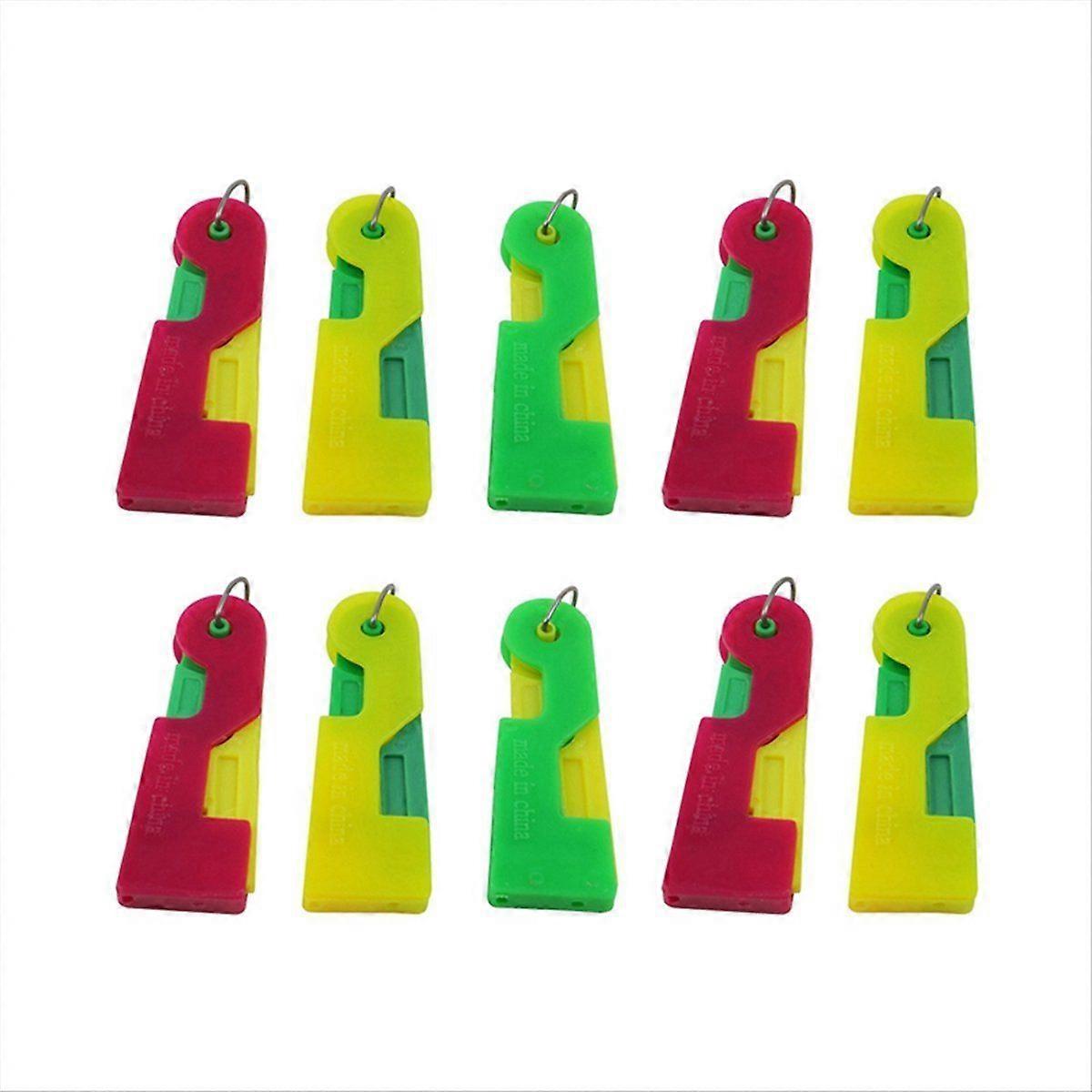 10 Pcs Automatic Threading Aid Needle Threader, Threaders Needle Threaders for Hand Sewing DIY Embroidery Craft