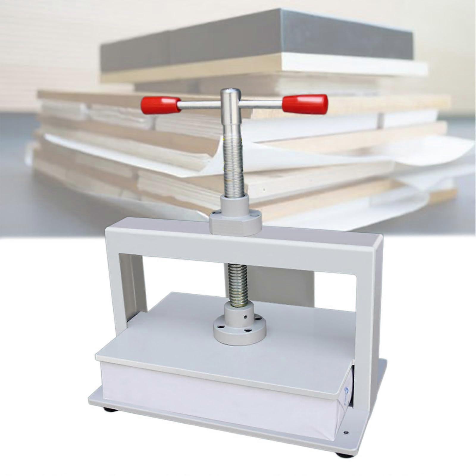 Bookbinding Press Machine A3 A4 A5  Pressure Manual Paper Press with Thick Steel Frame