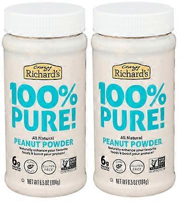 Crazy Richard's 100% Pure Peanut Powder 2 Pack