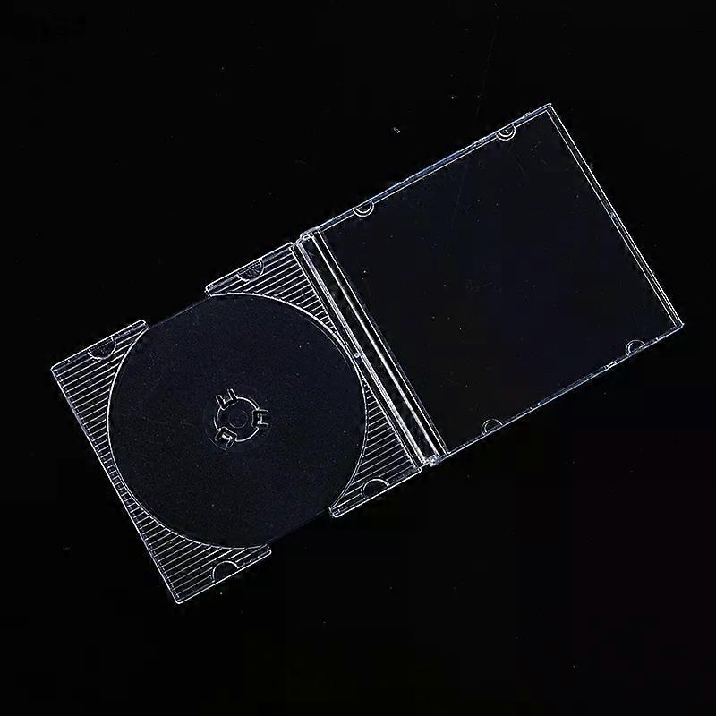 5/10Pcs Empty Clear Plastic CD Case Disc CD Box Household Standard Single Disc Storage Boxes DVD Case CD Case
