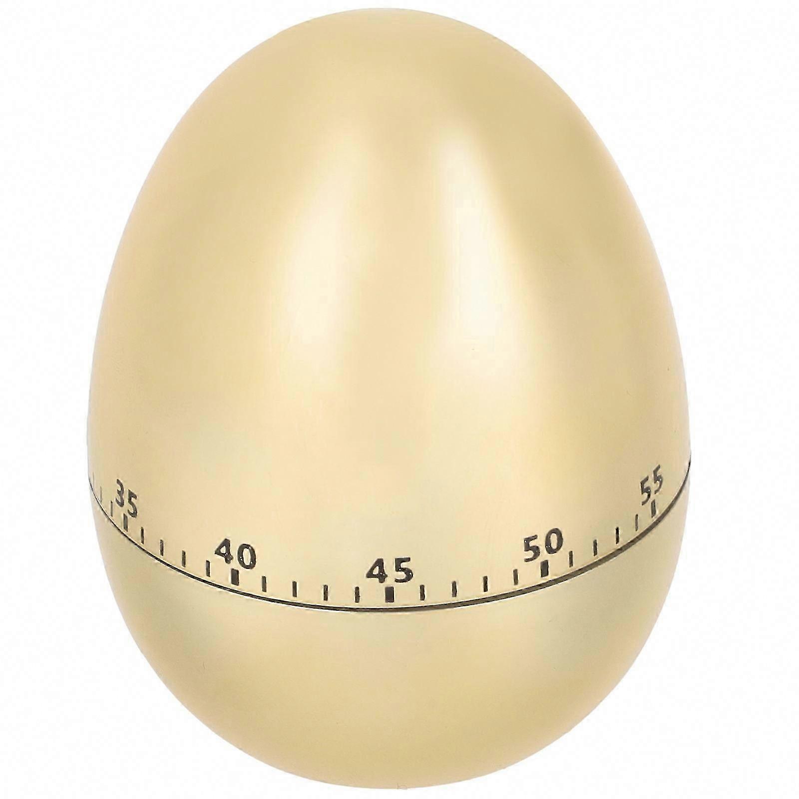 Creative Egg-Shaped Kitchen Timer for Cooking Tasks Mechanical