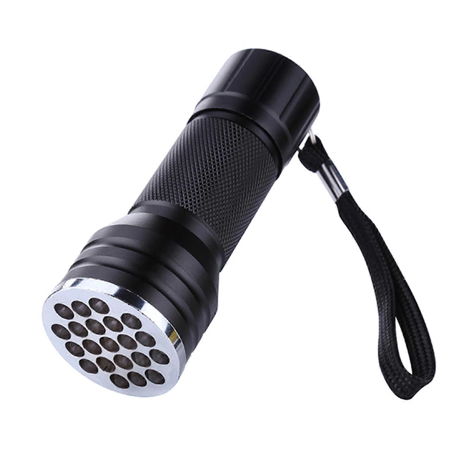 21 LEDs UV Flashlight Torch Light Pets Urine Fluorescent Agent Detector Lamp