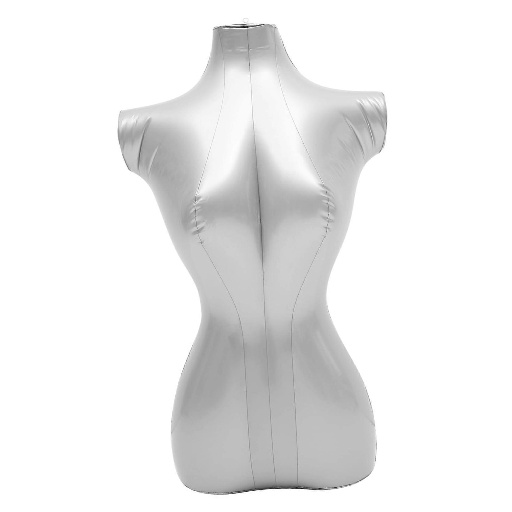 Female Mannequin Torso Inflatable for Clothing Display Quick Inflation Compact Storage