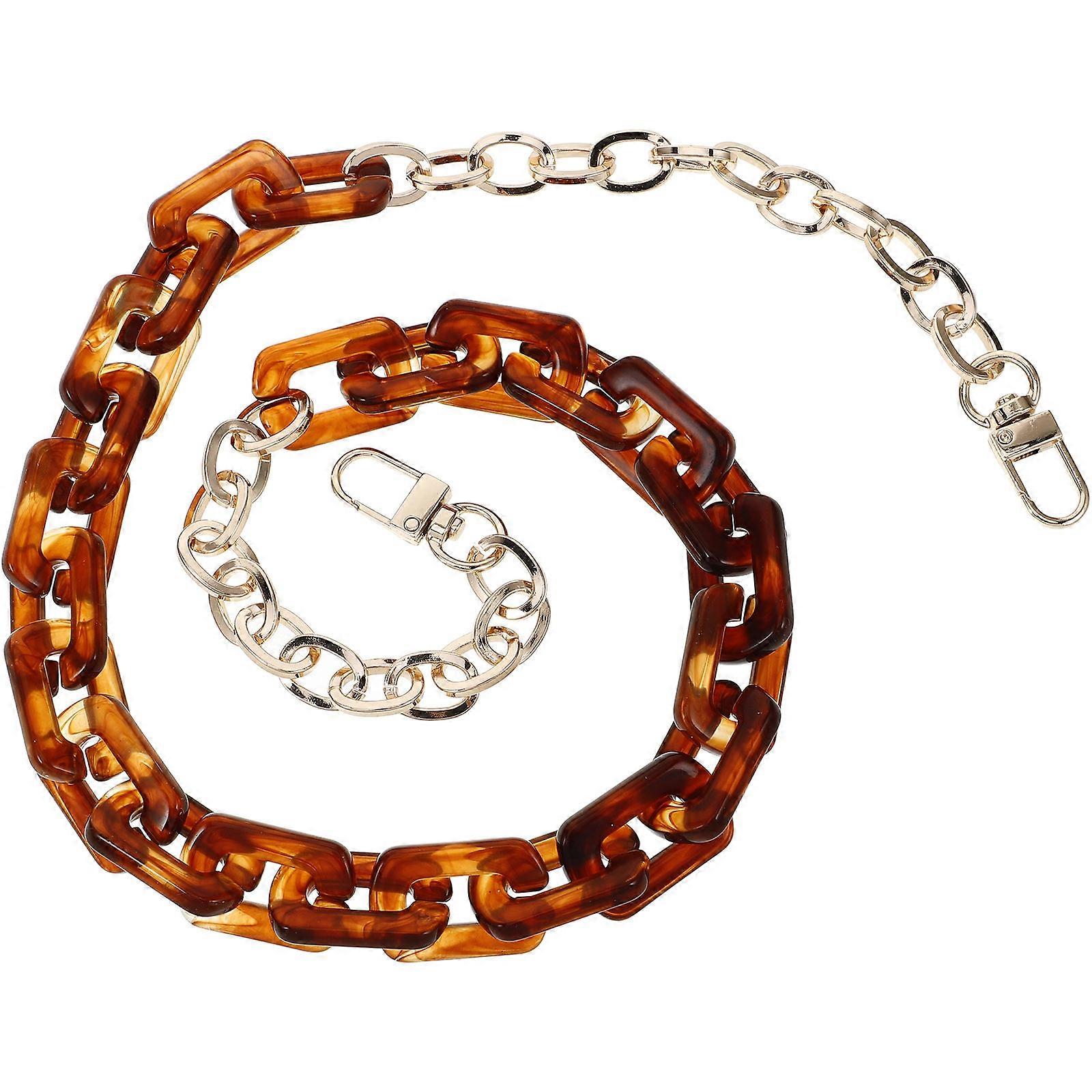 Acrylic Bag Chain Replacement for Handbag Single Shoulder 1Pcs Portable Use