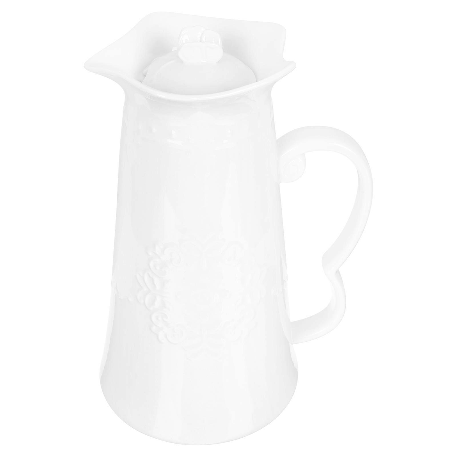 Butterfly Juice Pitcher Ceramic Cold Water Jug for Storage