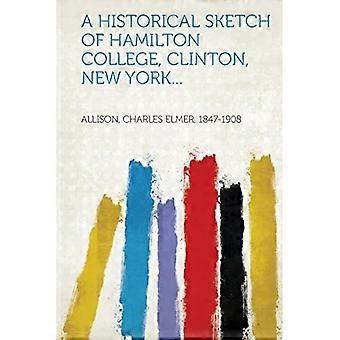 Historisk skisse av Hamilton College, Clinton, New York