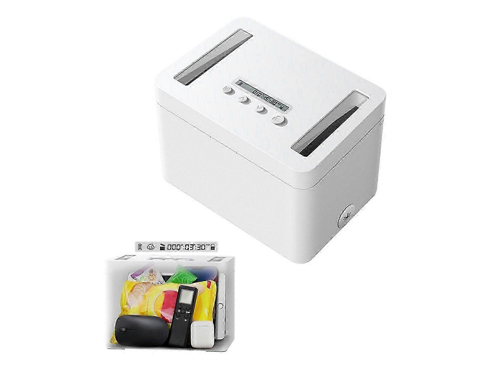 Metal Timed Lock Box Self-Control Phone Box Timer Locker with Display