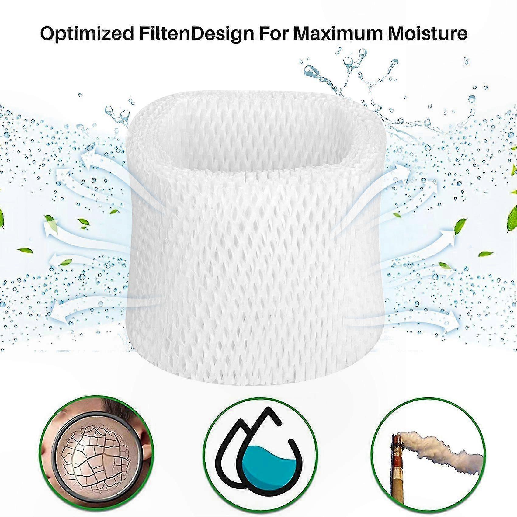 5-Pack Humidifier Filters for HU4706 HU4136 Replacement Filter Elements-Compatible with Multiple Models