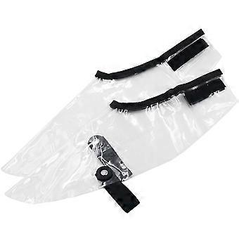 1 paar schoenen covers salon schoen cape mantels haarstylist schoenen doek kapper accessoires