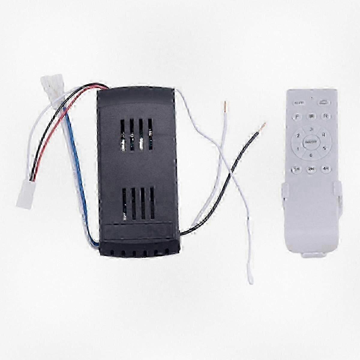 Universal Ceiling Fan Remote Control 6-Speed Timer Function