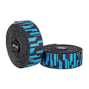 Black White Gold Bicycle Handlebar Tape EVA PU Road Bike Handlebar Wrap compatible with Cycling