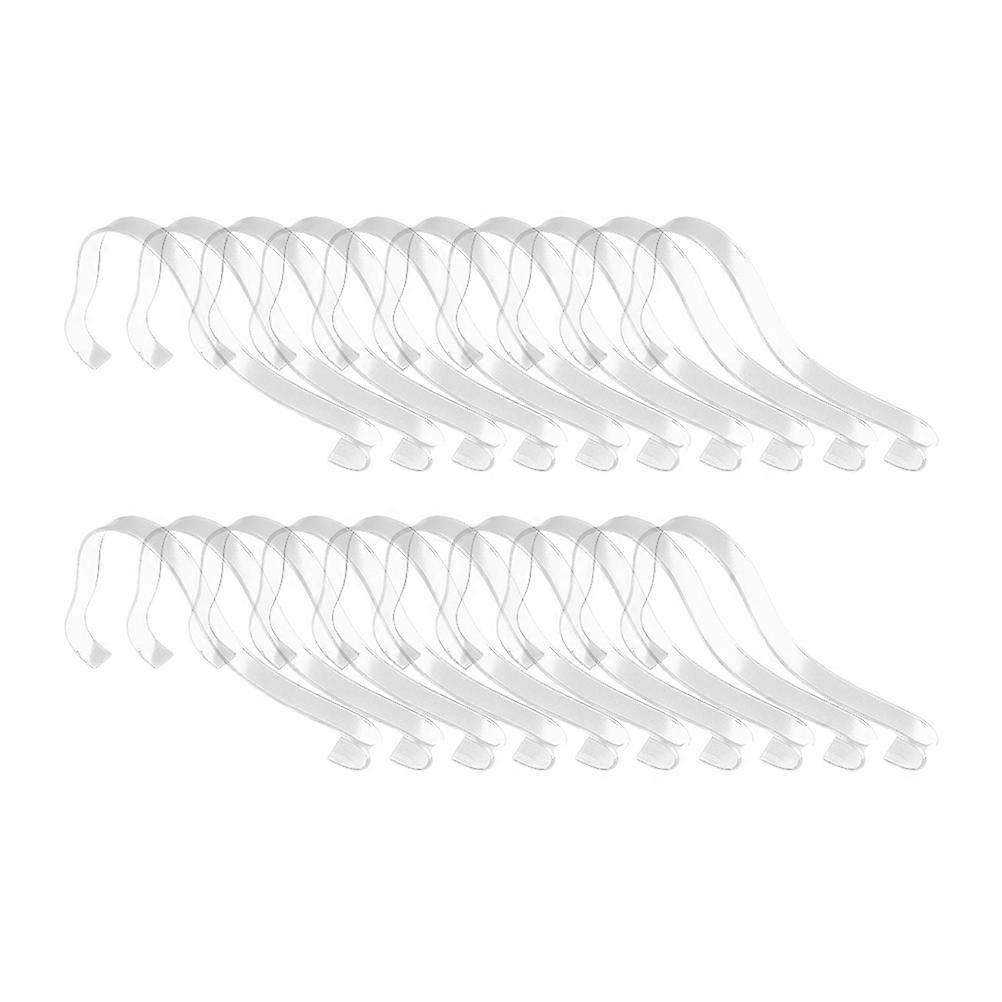 Sandals Inner Support High Heel Shoes Display Stand Function 24Pcs Transparent