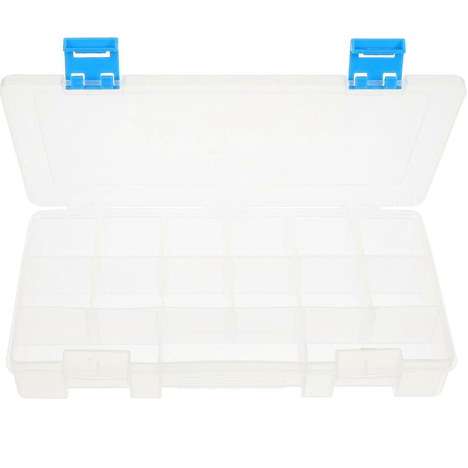 Tool Storage Box Plastic Hardware Screw Storage Case Portable Tool Container