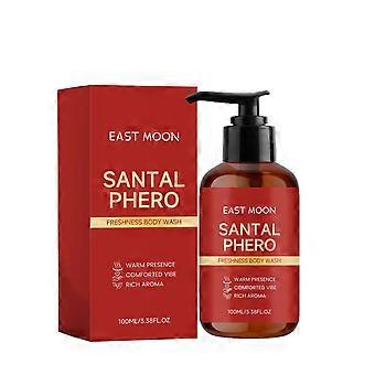 Rich Foam Sandalwood Men Shower Gel Cleans Body Grease While Maintaining Skin Hydration, Used In Home Bathroom For Daily Male Full-Body Cleansing And 