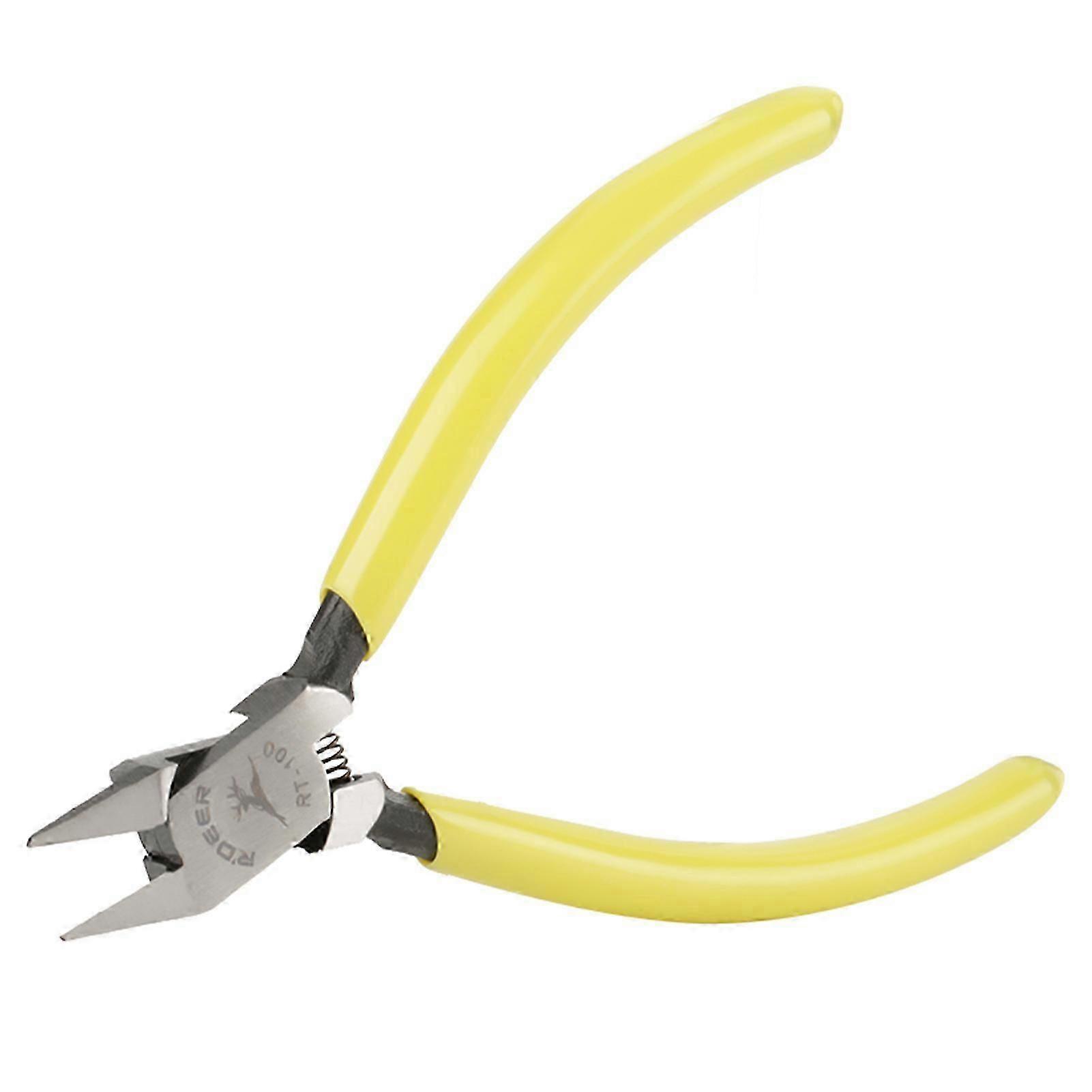 4" Diagonal Side Cutter Copper Wire Shears Plier Nippers Repair Tool
