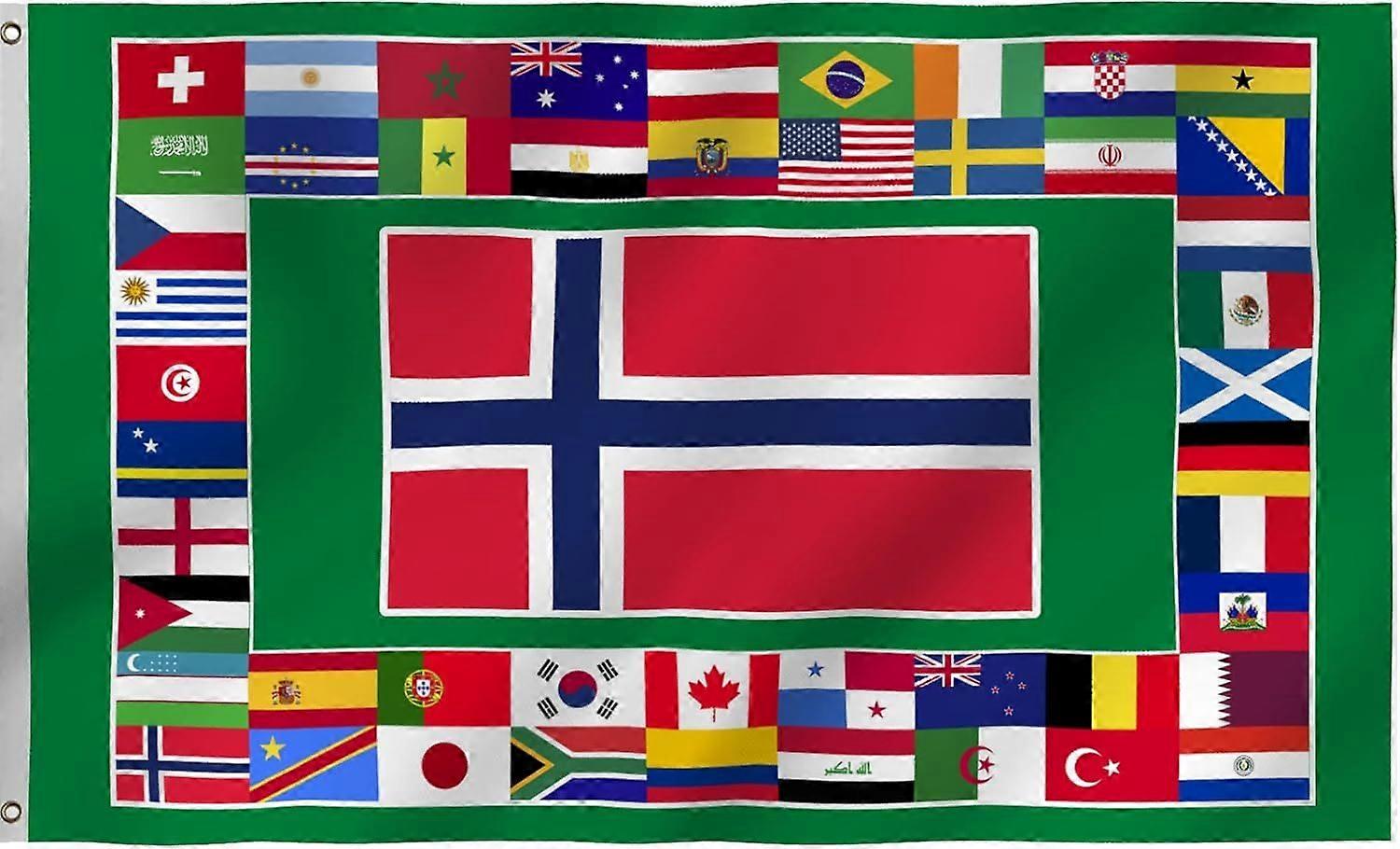 VM Norges flagga YF0599