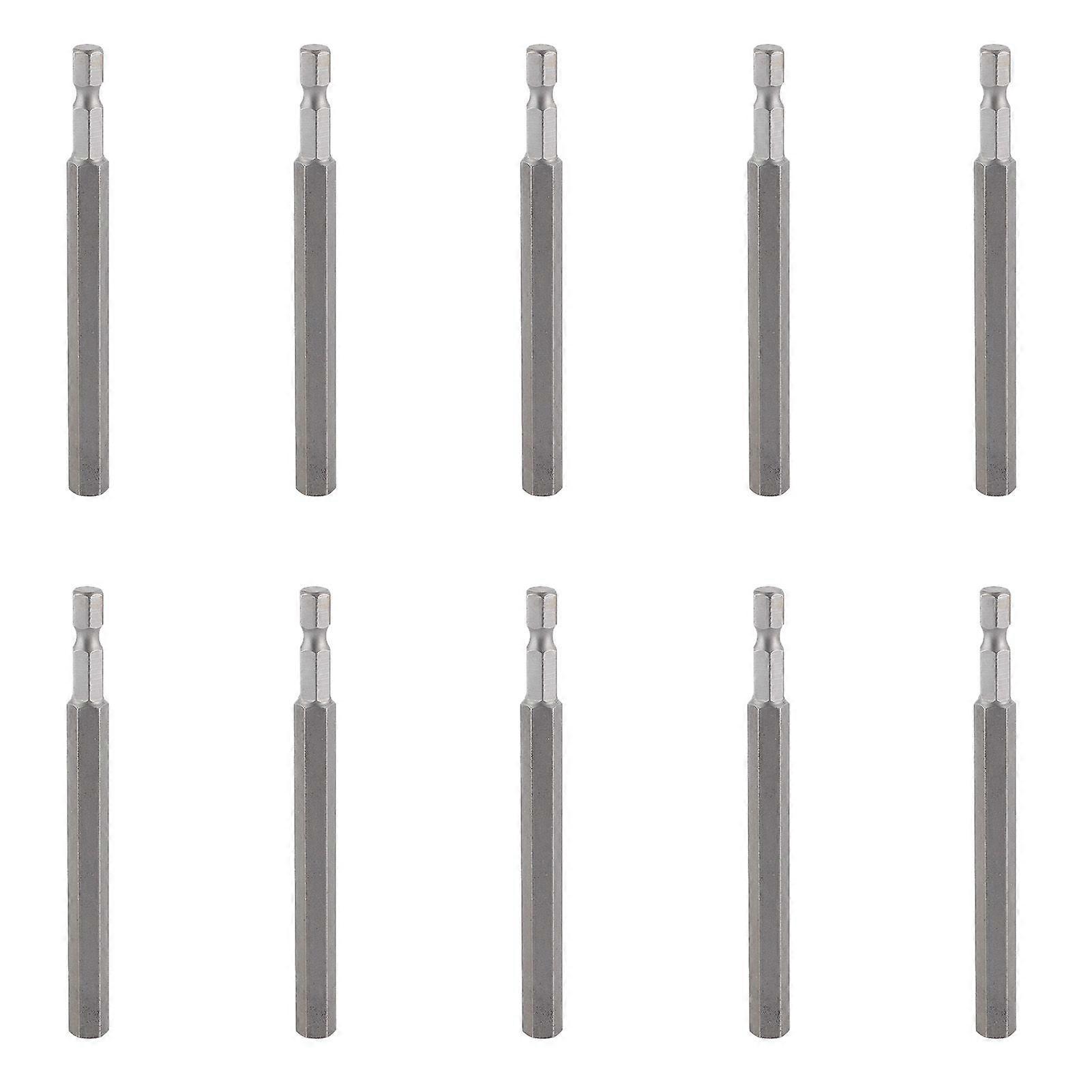 8Pcs Electric Screwdriver Bits Replacement Hex Socket Strong Magnetic Accessories 8mm