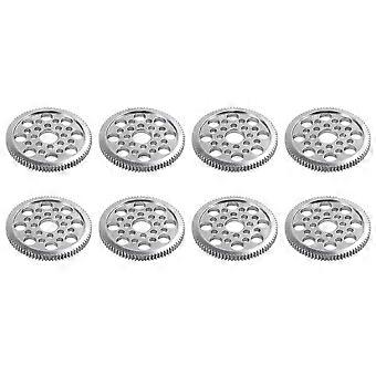 8X Aluminum Alloy 48p Spur Gear 80t Compatible with Sakura D3 Cs S Xi XIS 1/10 Drift Racing Car
