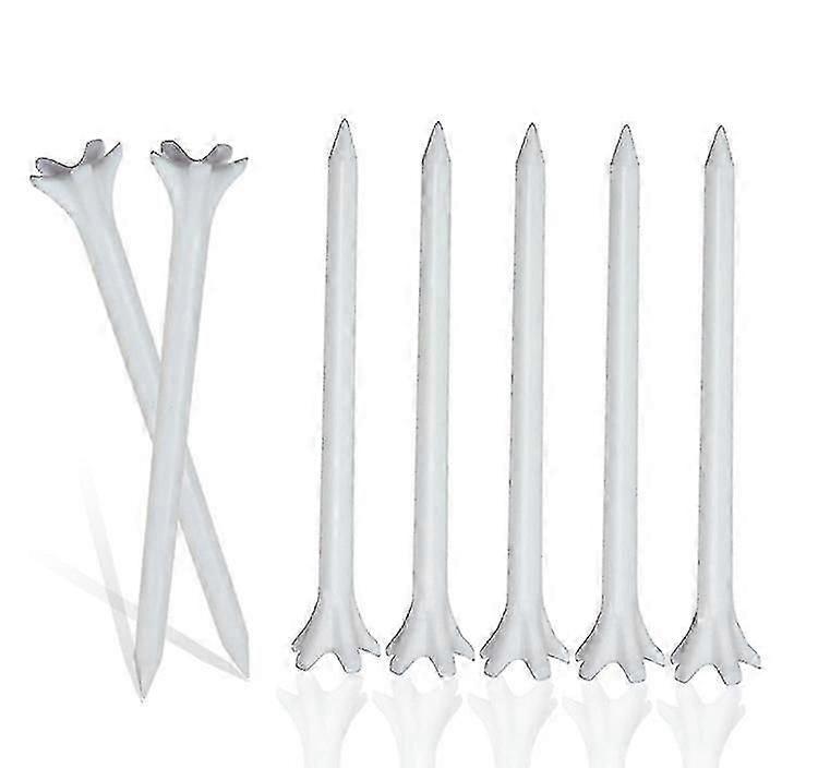 100pcs 7cm Golf Tees Durable Plastic Teesb