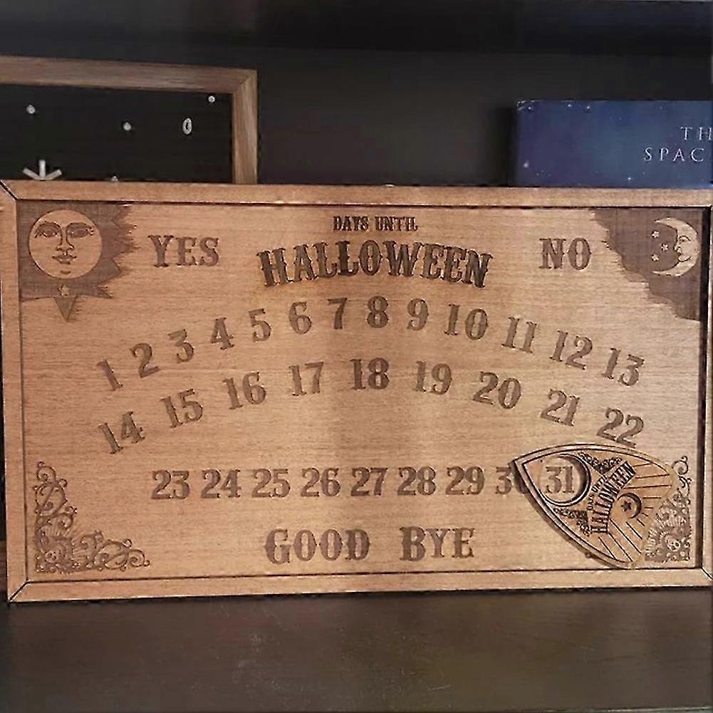 Countdown Board with Magnetic Effect Halloween Magnetic Countdown Board