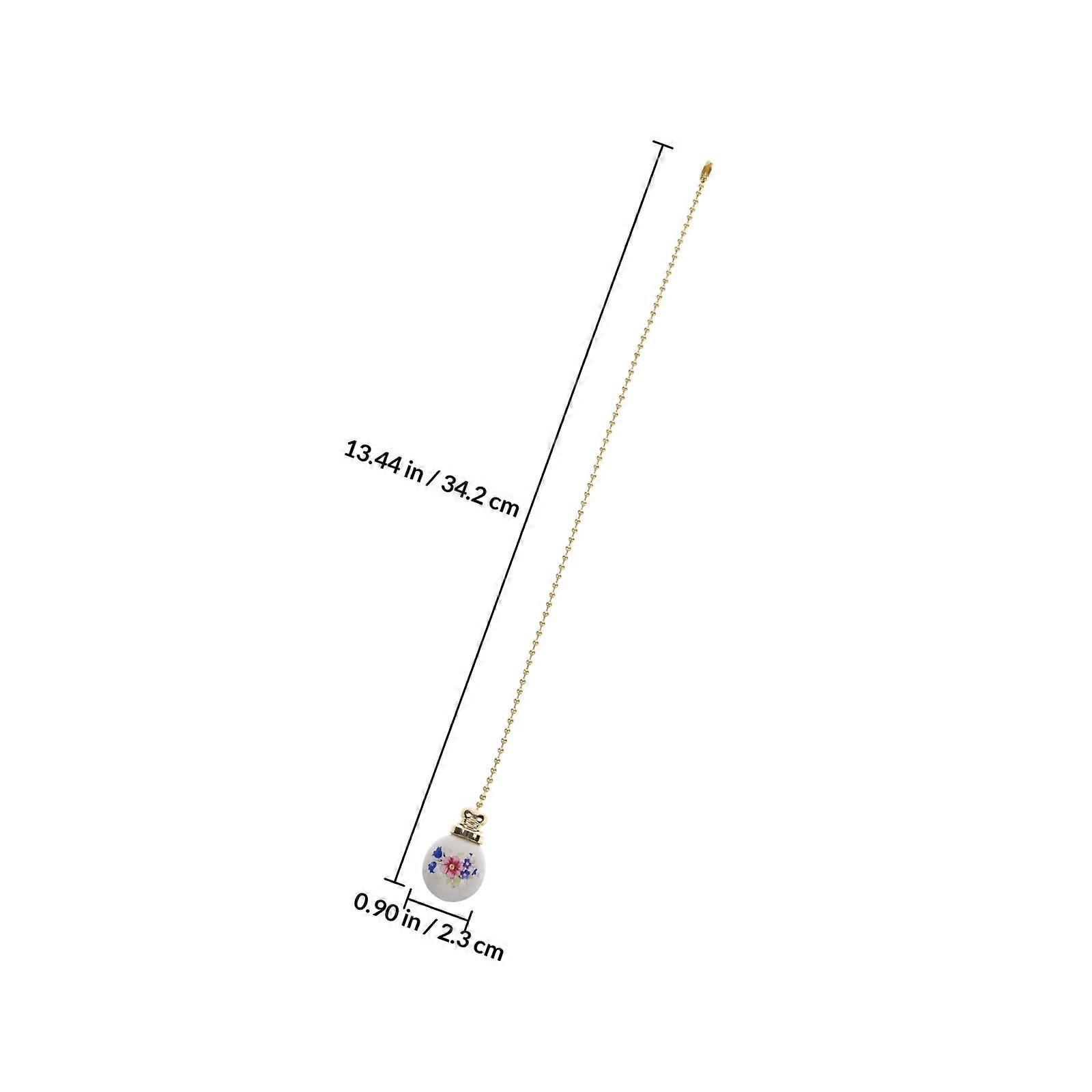 2pcs Ceiling Fan Pull Chain Lighting Beaded Pull Chain Ceiling Fan Pull Chain Extender