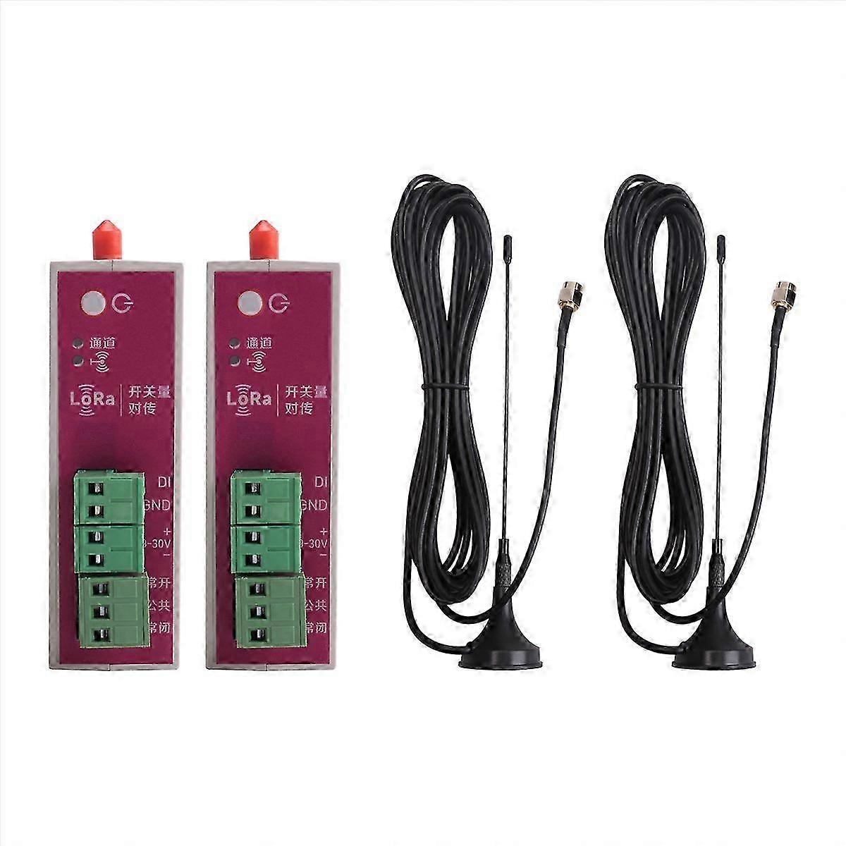 LORA Wireless Intercom Switch Bidirectional Intercom Switch Water Supply Relay Remote Switching Inte