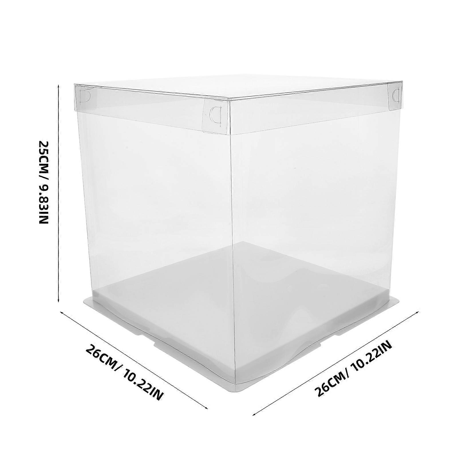 Birthday Cake Box Function with 2Pcs 3 in Party Packaging Boxes