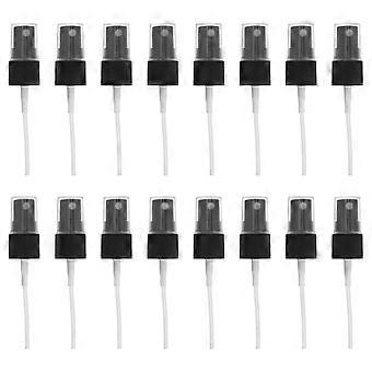 Black Plastic Perfume Spray Nozzle Replacement for Bottle 220Pcs Accessories
