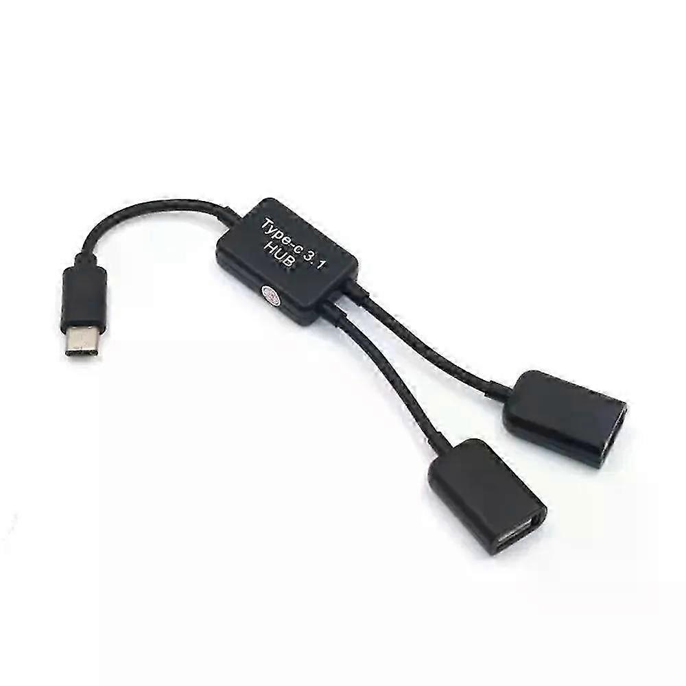 OTG Hub Adapter Cable 20cm Micro USB