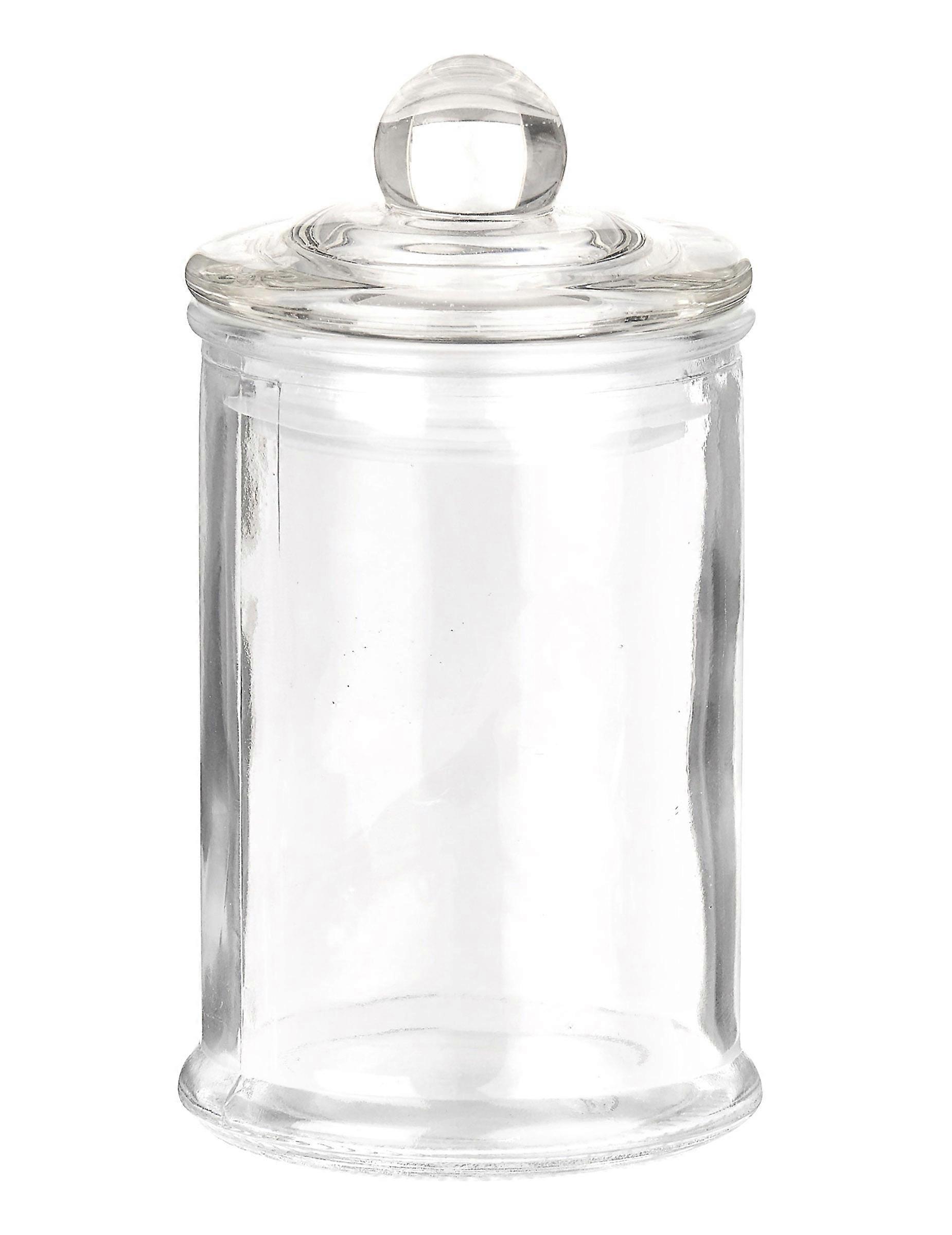 Small glass candy box 9 x 6 cm