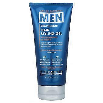 3 x Art Of Giovanni, Men, Hair Styling Gel, 6.8 fl oz (201 ml)