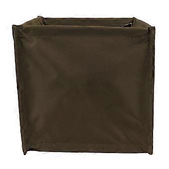 Opvouwbare vuilnisbak voor buiten, grote capaciteit 33L, opvouwbare werplijn, opbergmand van Oxford-stof voor reizen, picknick, kamperen, barbecue, OD Groen