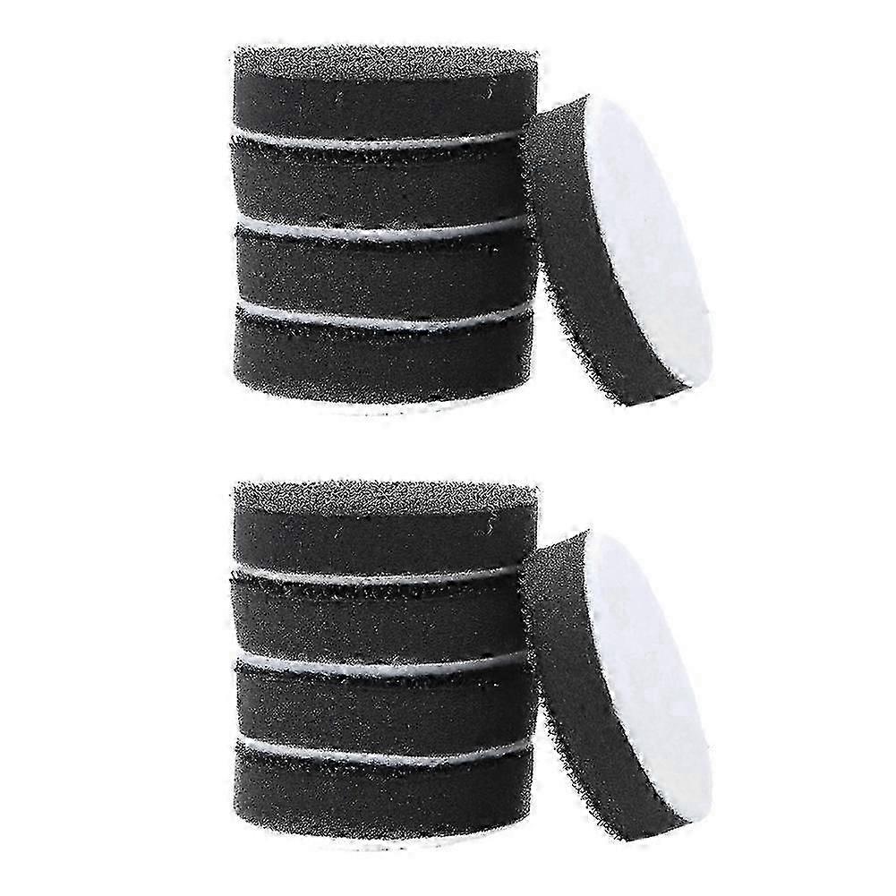10Pc 75mm Soft Interface Pads Hook Loop Sanding Disc Buffers