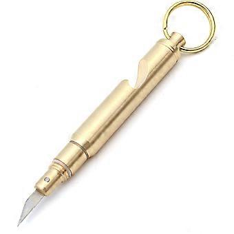 Aluminium Alloy Training Whistle, Hangable Emergency Whistle, Key Ring Whistle