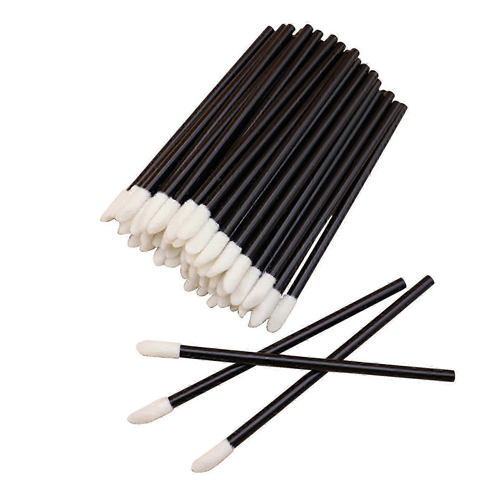 50Pcs Soft-Tip Disposable Lip Brushes