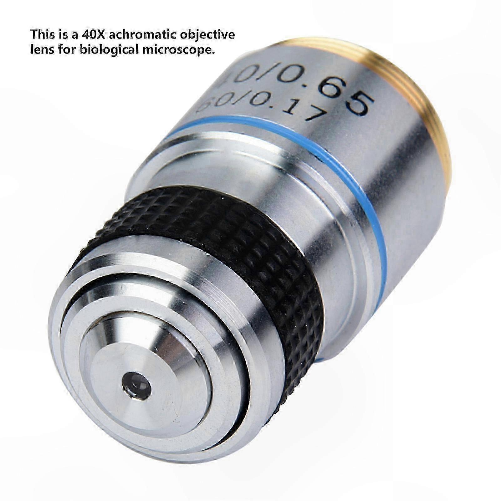 Biological Microscope with 40X Achromatic Objective Lens, 160/0.17 Specifications