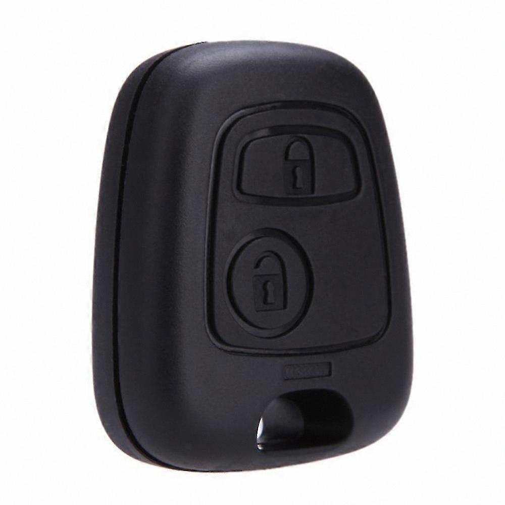 Rigid Plastic 2-Button Key Shell