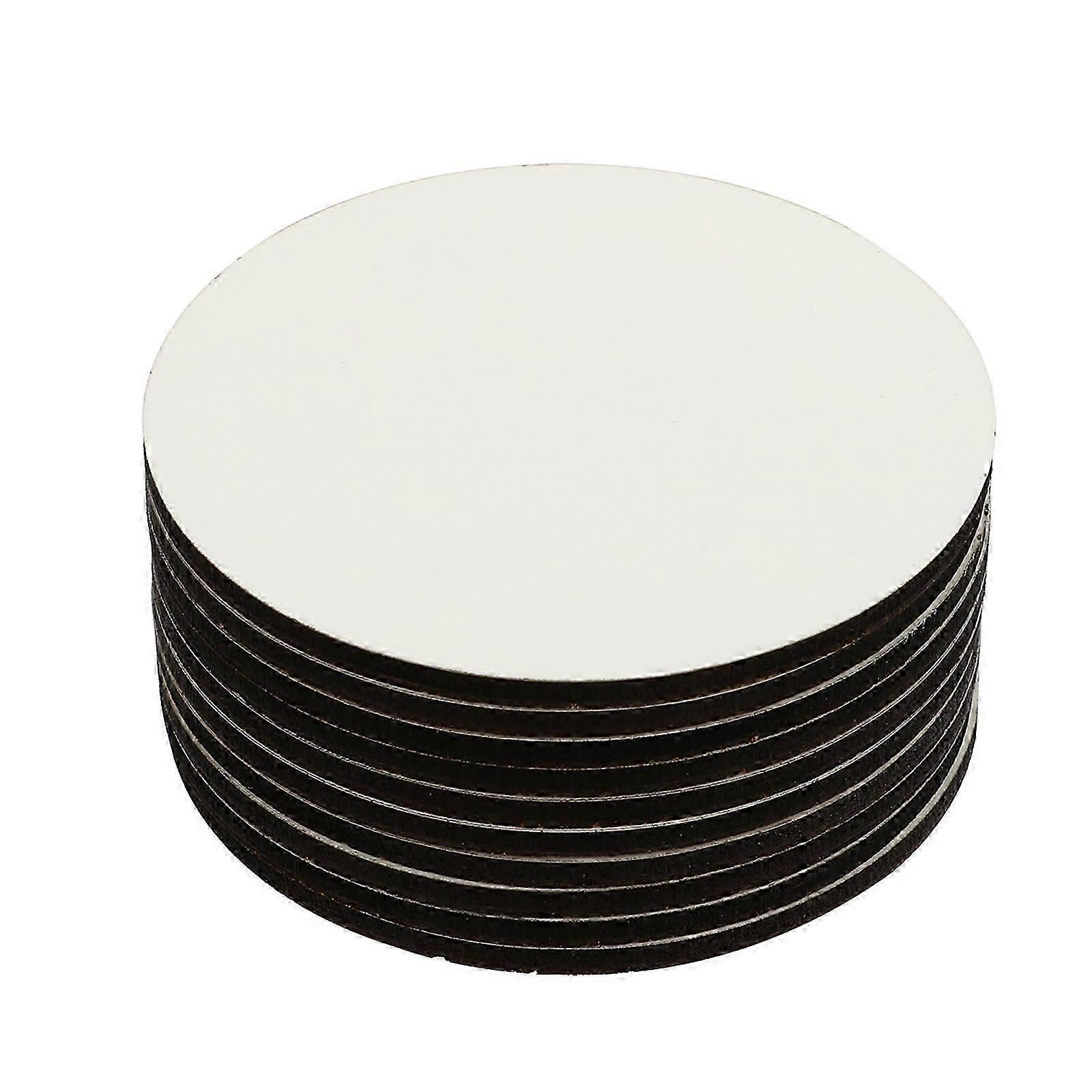 Durable White MDF Heat Coasters