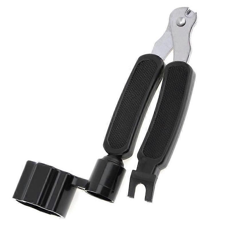 Compact 3in1 Guitar String Winder Cutter