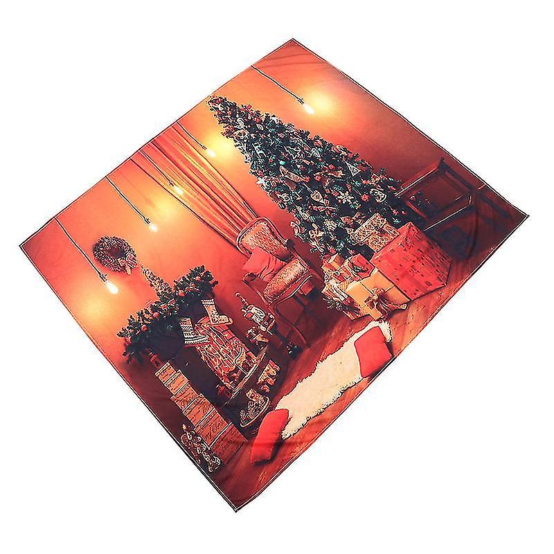 150X130x0.01cm 1 Studio Backgrounds 1pc Christmas Tapestry Hanging Wall Blanket Christmas