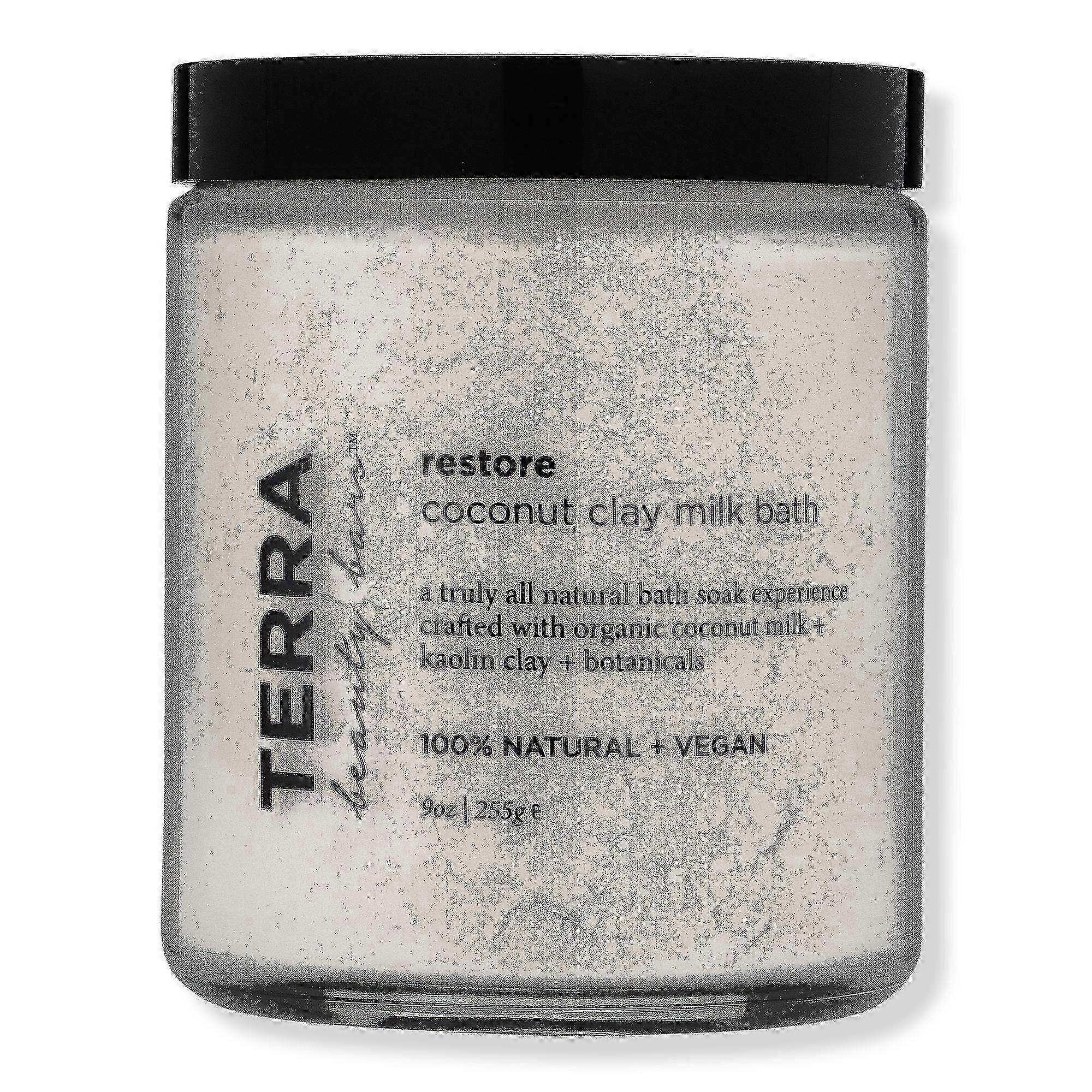 Terra Beauty Bars Restore Coconut Clay Milk Bath Soak, 9 Oz